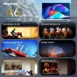 Hisense Smart Τηλεόραση 65" 4K UHD LED A6S HDR (2026) 65A6S - Image 3