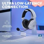 Trust GXT499W Ασύρματο Over Ear Gaming Headset με σύνδεση 3.5mm Λευκό for PS5 25978 - Image 3