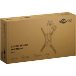 Goobay Basic M 70824 Βάση Τηλεόρασης Οροφής έως 20kg Μαύρο - Image 2