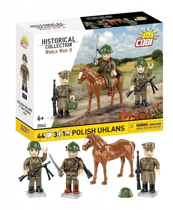 Puzzle Cobi Klocki Blocks Polish Uhlans 44 Blocks COBI-2062