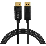 Savio Cable DisplayPort male - DisplayPort male 3m Μαύρο CL-206 - Image 2