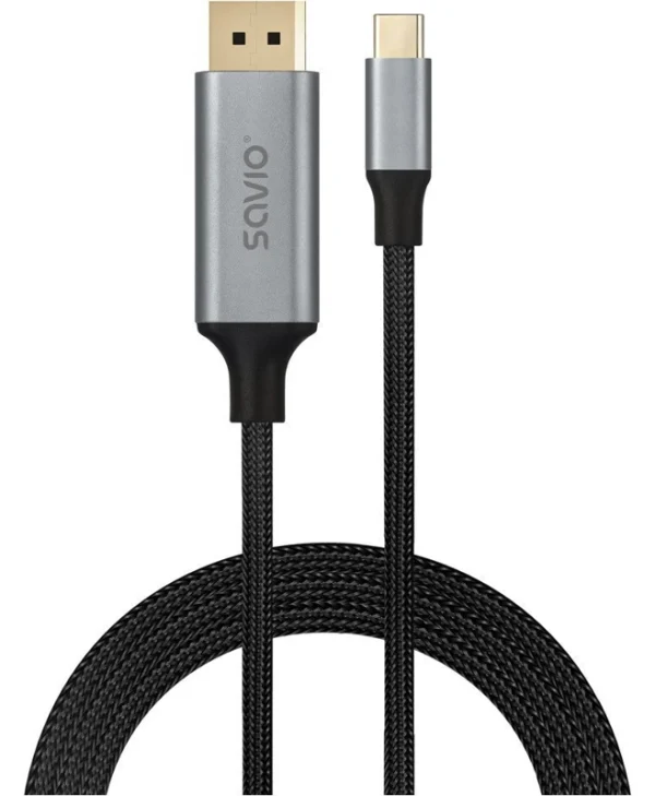 Savio USB 3.2 Cable USB-C male - USB-C PD Μαύρο 2m CL-208