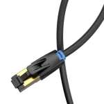 Vention S/FTP Cat.8 (40Gbps) Καλώδιο Δικτύου Ethernet 1.5m Μαύρο IKABG - Image 4