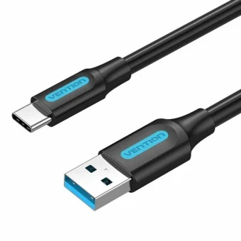 Vention USB 3.0 Cable USB-C male - USB-A Μαύρο 2m COZBH