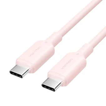 Vention USB 2.0 Cable USB-C male - USB-C 60W PD Ροζ 2m TRVPH