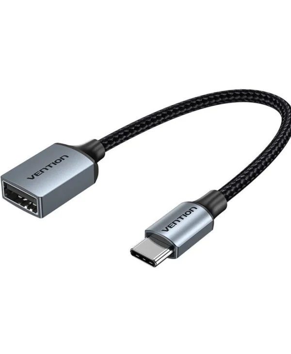 Vention Ccwhb Μετατροπέας USB-C male σε USB-A female Γκρι 1τμχ CCWHB