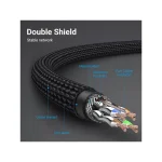 Vention S/FTP Cat.8 (40Gbps) Καλώδιο Δικτύου Ethernet 0.5m Μαύρο IKGBD - Image 6