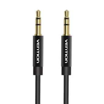 Vention Καλώδιο Ήχου 3.5mm male - 3.5mm male Μαύρο 1.5m BAGBG