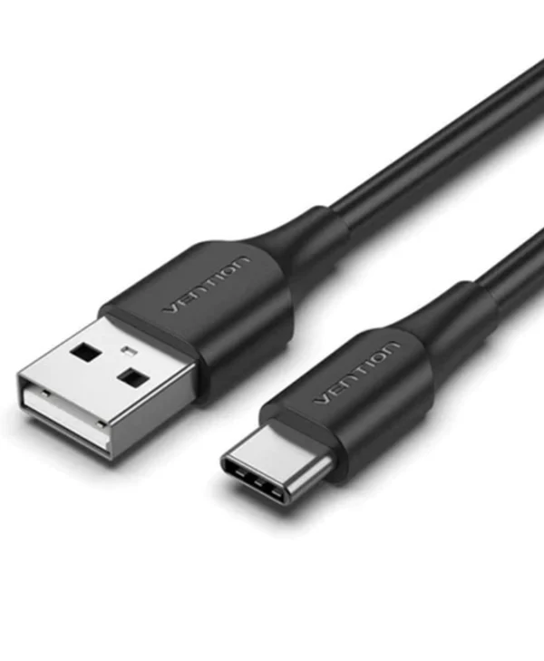 Vention USB 2.0 Cable USB-C male - USB-A Μαύρο 1m CWABF