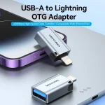 Vention Μετατροπέας USB-A female σε Lightning male 1τμχ CUCH0 - Image 4