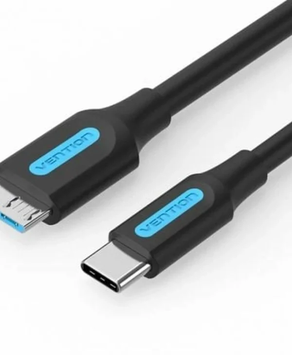 Vention USB 3.0 Cable USB-C male - micro USB-B Μαύρο 1m CQABF