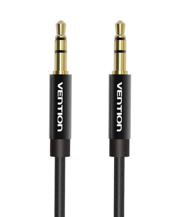 Vention Καλώδιο Ήχου 3.5mm male - 3.5mm male Μαύρο 2m BAGBH