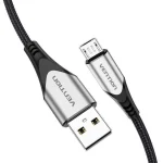 Vention Regular USB 2.0 to micro USB Cable Γκρι 0.25m COAHC 1τμχ - Image 3