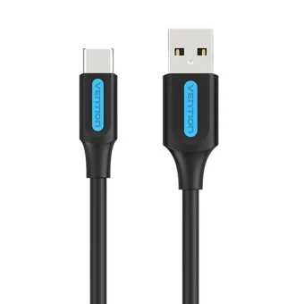 Vention USB 2.0 Cable USB-C male - USB-A Μαύρο 0.25m COKBC