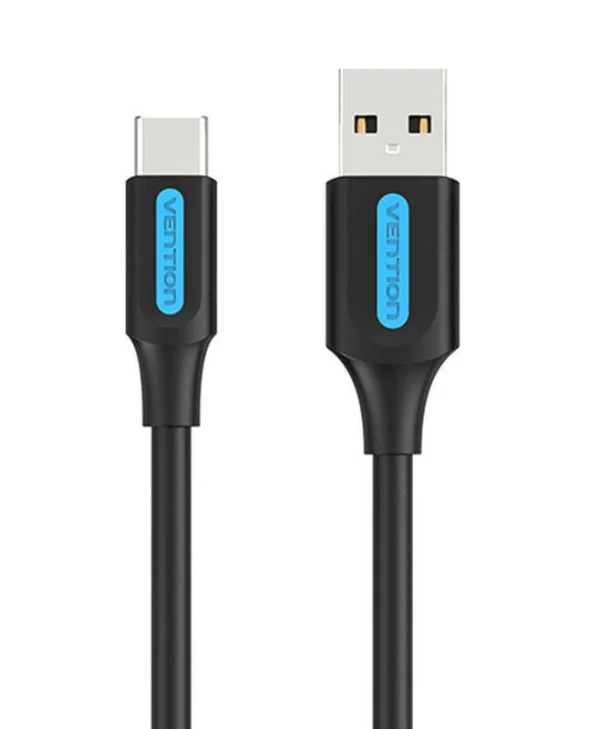 Vention USB 2.0 Cable USB-C male - USB-A Μαύρο 0.25m COKBC