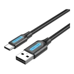 Vention USB 2.0 Cable USB-C male - USB-A Μαύρο 0.25m COKBC - Image 3