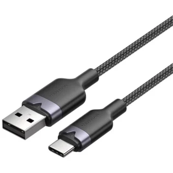 Vention USB 2.0 Cable USB-C male - USB-A 60W Μαύρο 1m CTNBF