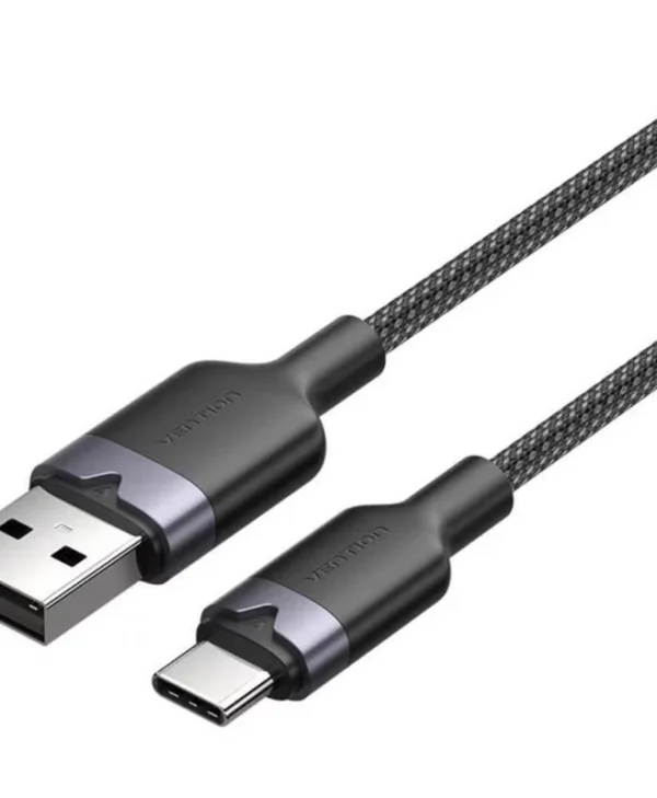 Vention USB 2.0 Cable USB-C male - USB-A 60W Μαύρο 1m CTNBF