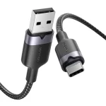 Vention USB 2.0 Cable USB-C male - USB-A 60W Μαύρο 1m CTNBF - Image 2