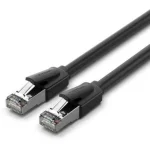 Vention S/FTP Cat.8 (40Gbps) Καλώδιο Δικτύου Ethernet 1m Μαύρο IKKBF