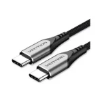 Vention USB 2.0 Cable USB-C male - USB-C 100W PD Μαύρο 1m TRWBF