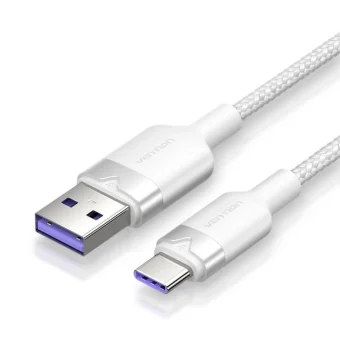 Vention USB 2.0 Cable USB-C male - USB-A Λευκό 1.5m CWBWG