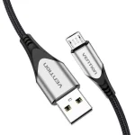 Vention USB 2.0 Cable USB-A male - micro USB-A male Γκρι 0.5m COAHD - Image 2