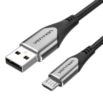 Vention Regular USB 2.0 to micro USB Cable Μαύρο 1m COAHF 1τμχ - Image 2