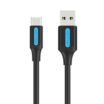 Vention USB 2.0 Cable USB-C male - USB-A Μαύρο 1.5m COKBG