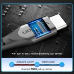 Vention USB 2.0 Cable USB-C male - USB-A Μαύρο 1.5m COKBG - Image 4