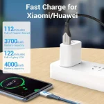 Vention USB 2.0 Cable USB-C male - USB-A Μαύρο 1.5m COKBG - Image 6