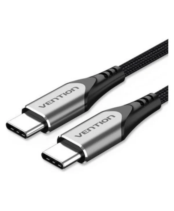 Vention USB 2.0 Cable USB-C male - USB-C 100W PD Γκρι 1m TRWHF