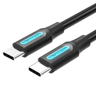 Vention USB 2.0 Cable USB-C male - USB-C 60W PD Μαύρο 3m COSBI