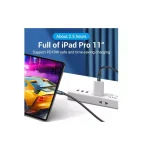 Vention USB 2.0 Cable USB-C male - USB-C 60W PD Μαύρο 3m COSBI - Image 2