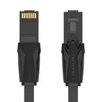 Vention Flat U/UTP Cat.6 (Gigabit) Καλώδιο Δικτύου Ethernet 0.75m Μαύρο IBABE - Image 4