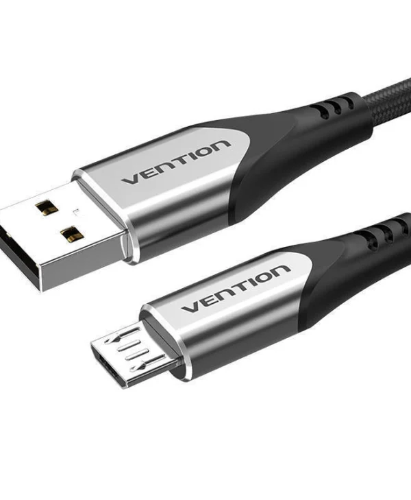 Vention Regular USB 2.0 to micro USB Cable Γκρι 2m (COAHH)