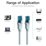 Vention Vap-a10-s200 Cable Pack Utp Cat.5e 2m Gray VAP-A10-S200 - Image 3