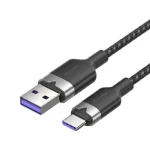 Vention USB 2.0 Cable USB-C male - USB-C 100W Μαύρο 1m CTOBF