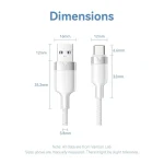 Vention USB 2.0 Cable USB-C male - USB-C 100W Μαύρο 1m CTOBF - Image 3