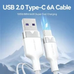 Vention USB 2.0 Cable USB-C male - USB-C 100W Μαύρο 1m CTOBF - Image 4