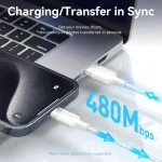 Vention USB 2.0 Cable USB-C male - USB-C 100W Μαύρο 1m CTOBF - Image 12