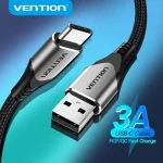 Vention USB 2.0 Cable USB-C male - USB-A Μαύρο 2m COKBH - Image 7