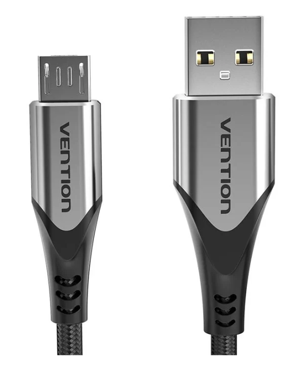 Vention Regular USB 2.0 to micro USB Cable Γκρι 3m COAHI 1τμχ