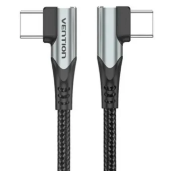 Vention USB 2.0 Cable USB-C male - USB-C 100W PD Γκρι 0.5m TANHD