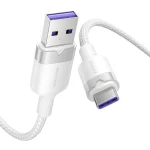 Vention USB 2.0 Cable USB-C male - USB-A 100W Λευκό 1m CTOWF - Image 2