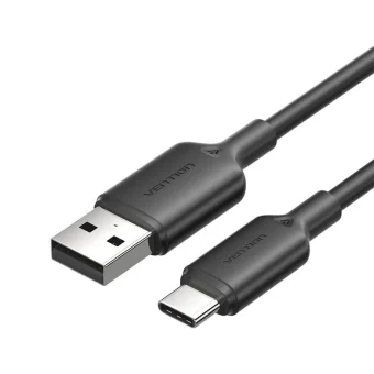 Vention USB 2.0 Cable USB-C male - USB-A 60W Μαύρο 1m CTQBF