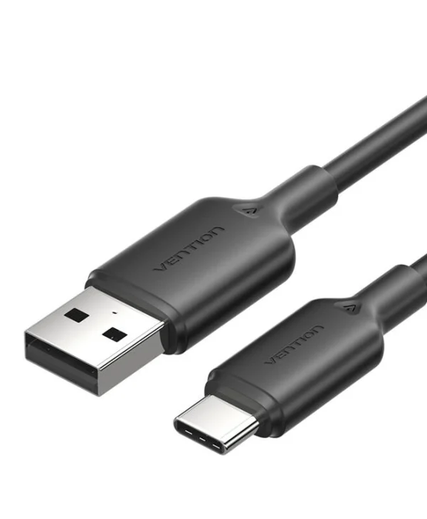 Vention USB 2.0 Cable USB-C male - USB-A 60W Μαύρο 1m CTQBF