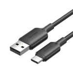 Vention USB 2.0 Cable USB-C male - USB-A 60W Μαύρο 1m CTQBF - Image 2
