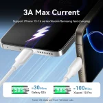Vention USB 2.0 Cable USB-C male - USB-A 60W Μαύρο 1m CTQBF - Image 7
