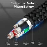 Vention USB 2.0 Cable USB-C male - USB-A Μαύρο 3m COKBI - Image 5